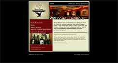Desktop Screenshot of morosdining.com